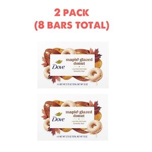 Dove Maple Glazed Donut Beauty Bar- 2 Pack *Limited Edition*